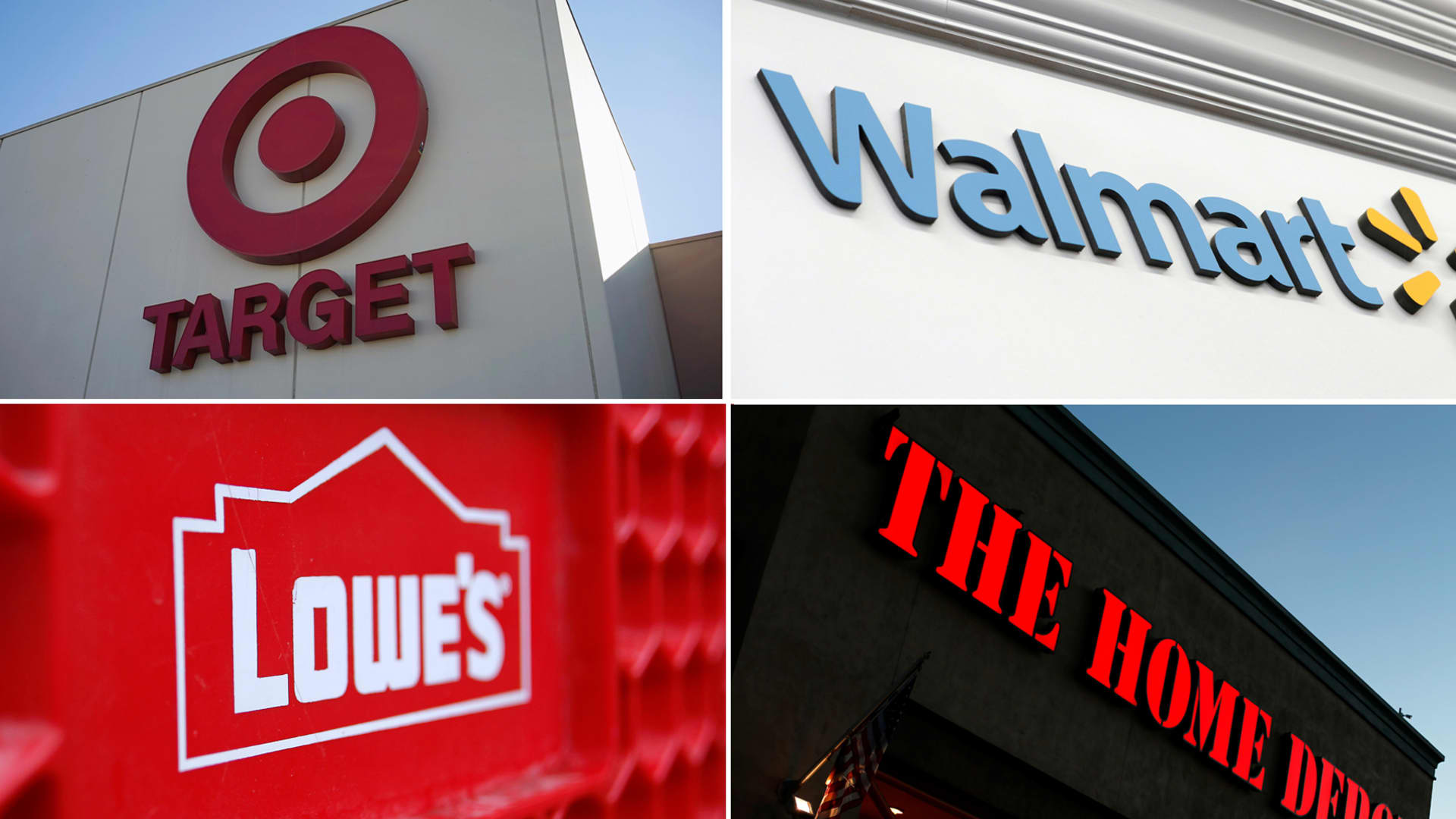 What Walmart, Target, Home Depot and Lowe’s tell us about the economy