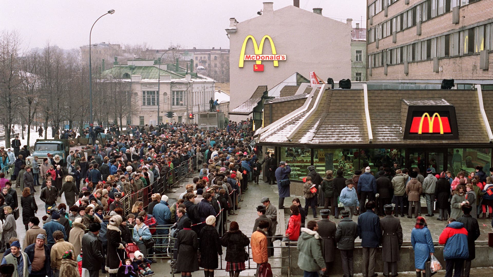 McDonald’s exiting Russia after 32 years is the end of an era