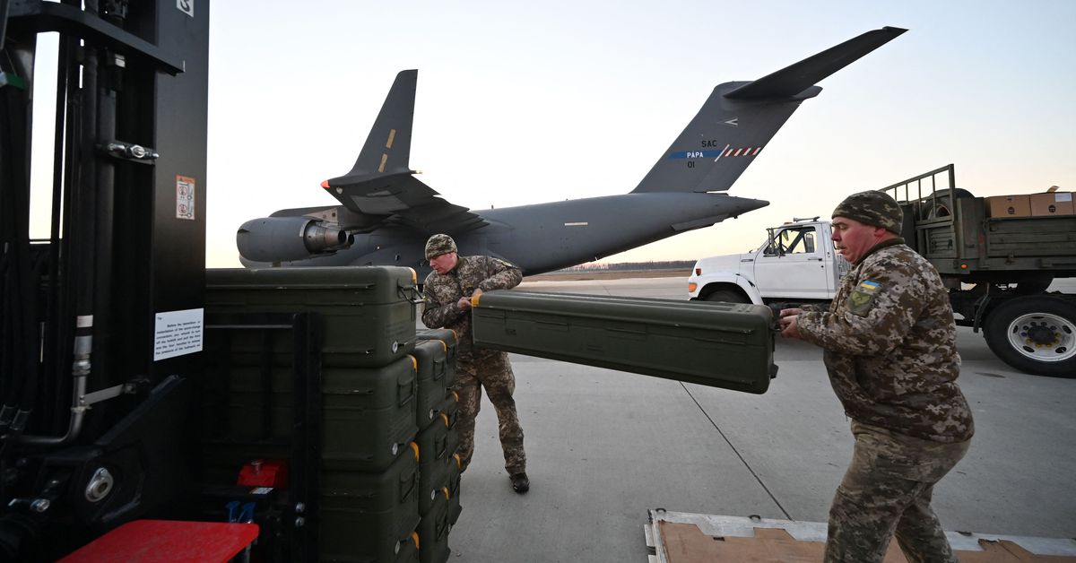 The US is sending a huge amount of weapons and security aid to Ukraine