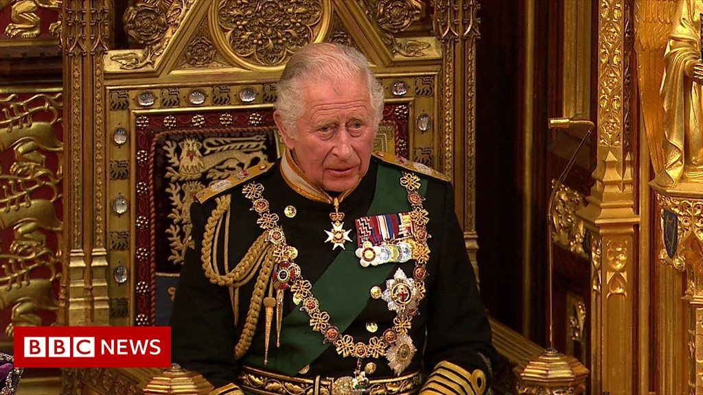 Prince Charles delivers the 2022 Queen’s Speech in House of Lords