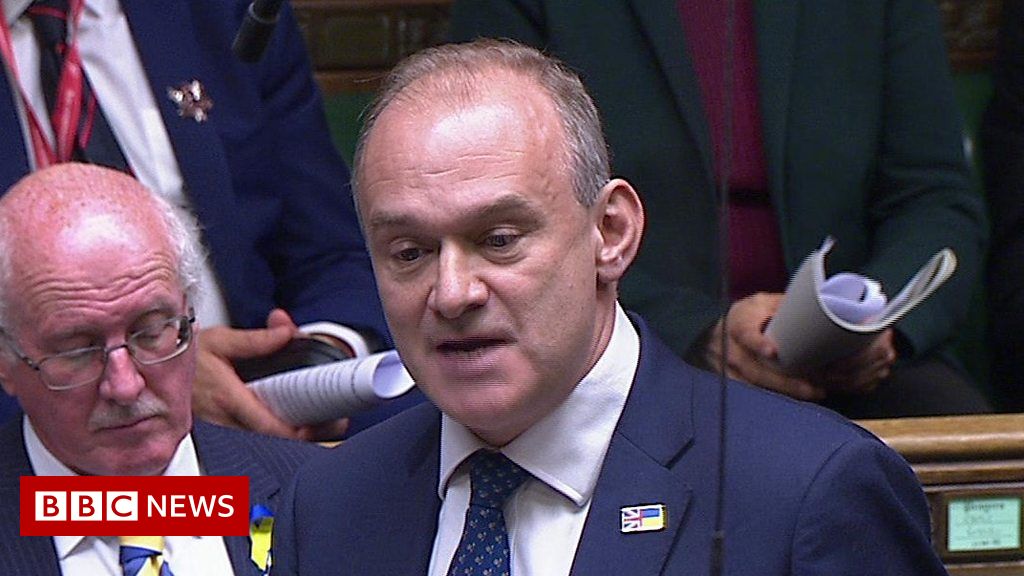 PM only sorry he got caught – Liberal Democrat leader Sir Ed Davey