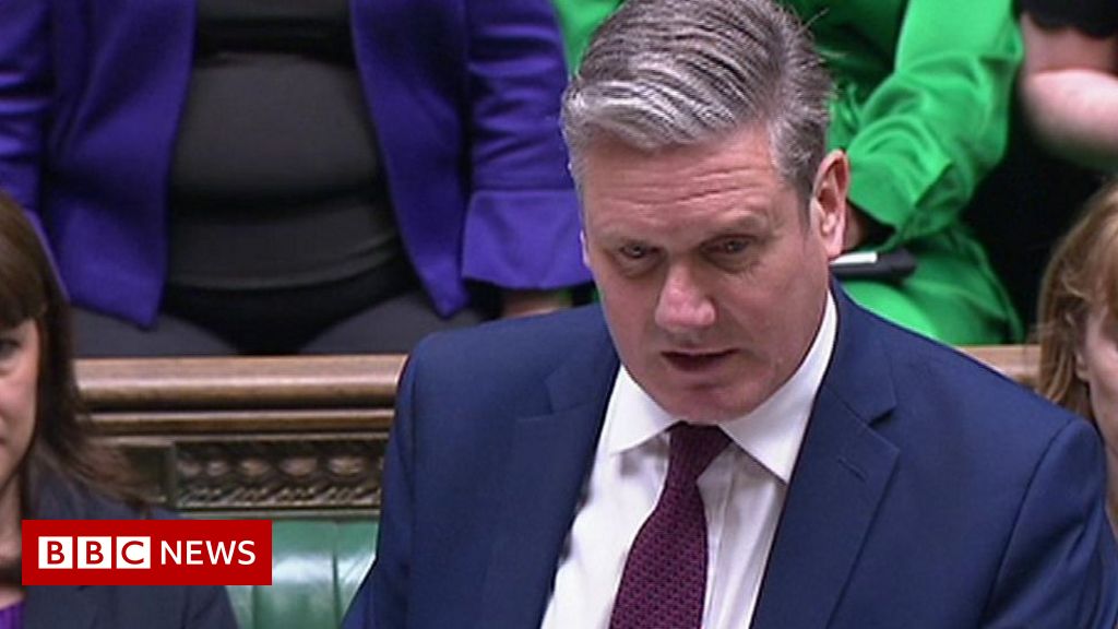 PMQs: Johnson and Starmer on cost of living and windfall tax