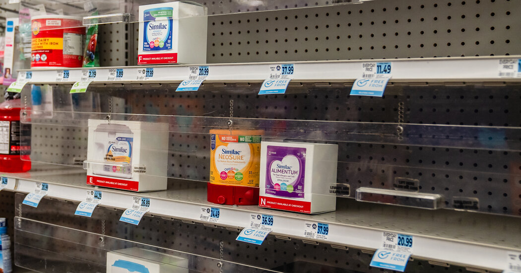 House Democrats Release $28 Million Aid Bill to Address Formula Shortage