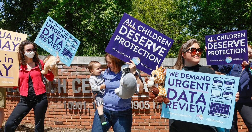 Pfizer Says Strong Response From 3 Covid Shots in Young Children