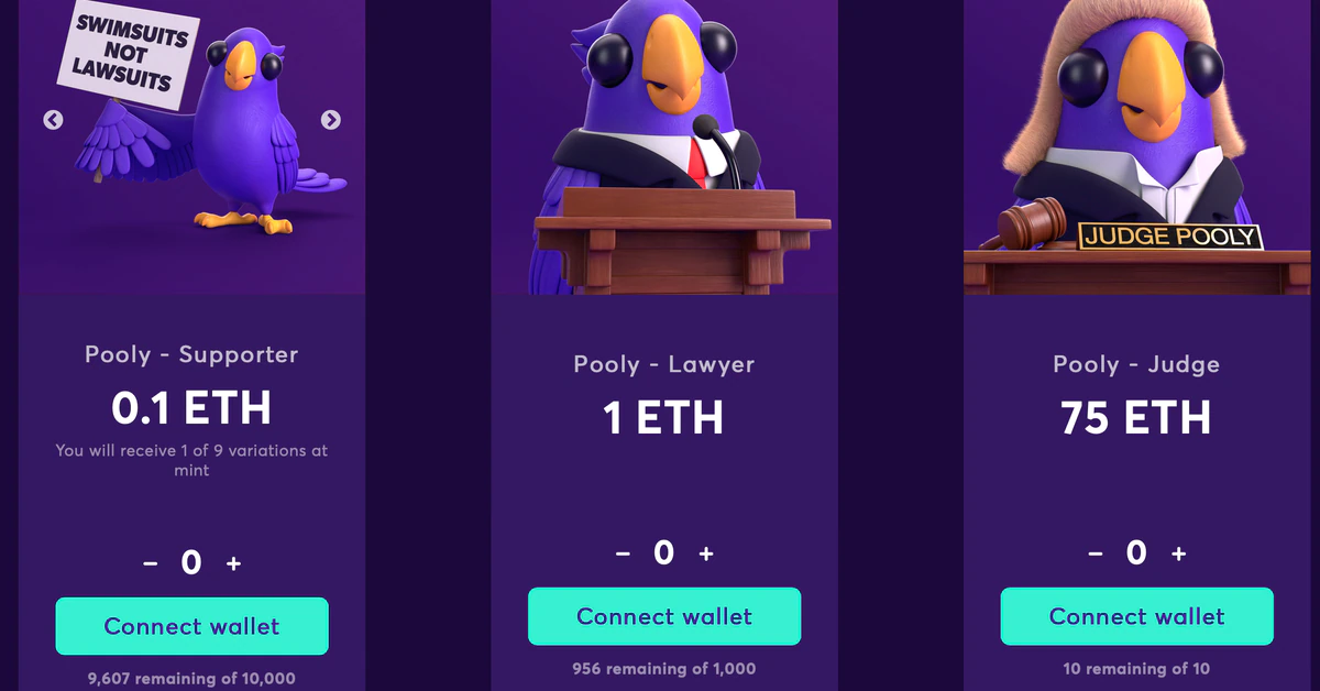 DeFi’s PoolTogether Crowdfunds Legal Defense With NFT Collection