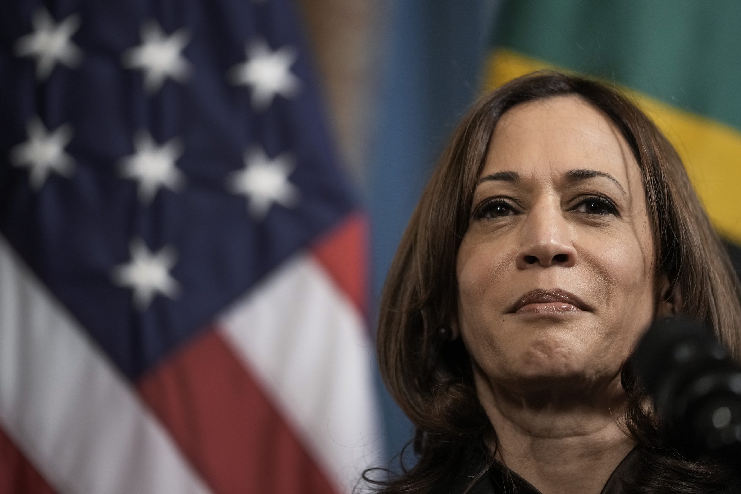 Kamala Harris wants to get out of D.C. more. But she literally can’t.