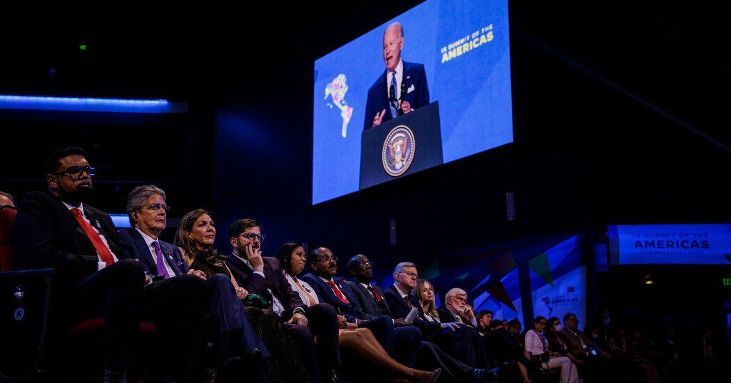 Biden Faces Skepticism at Summit of the Americas