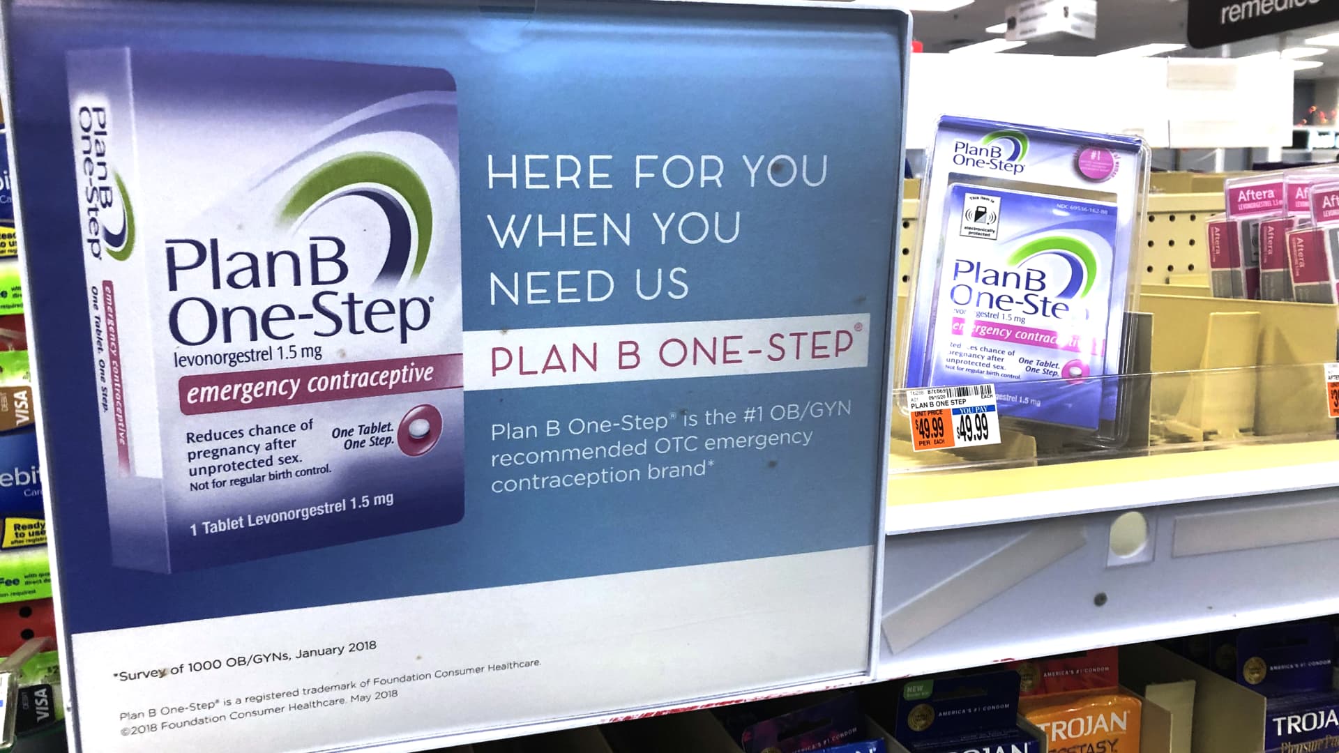 CVS to remove purchase limit on Plan B pills, says sales have ‘returned to normal’