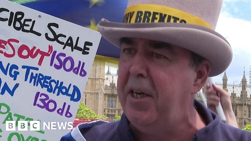 Brexit protester Steve Bray: We’re not giving up