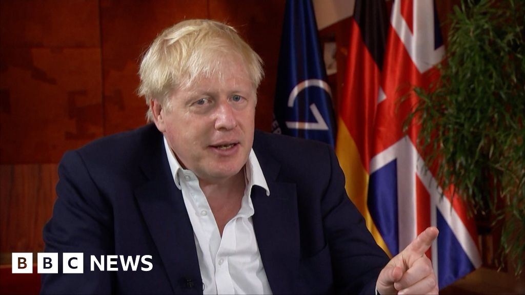 Ukraine war: Johnson says Putin wouldn’t have invaded if he were a woman