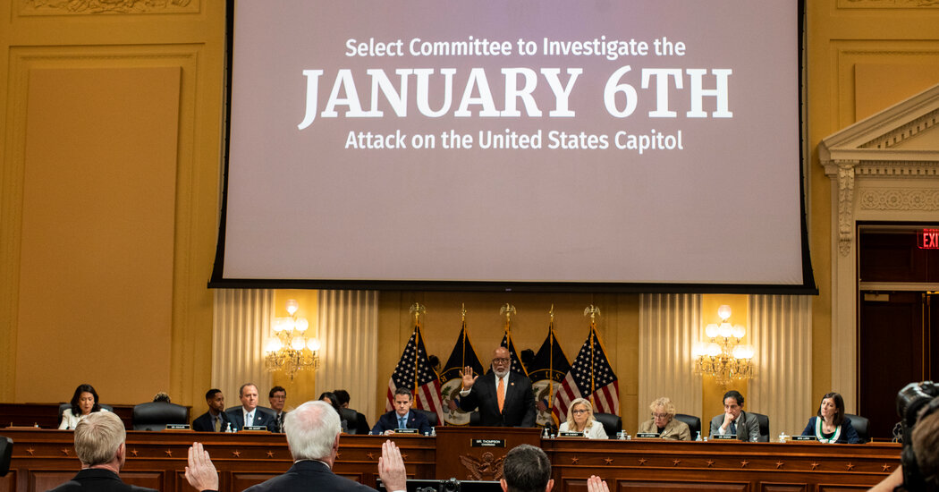 Jan. 6 Panel Abruptly Sets Tuesday Hearing on ‘Recently Obtained Evidence’