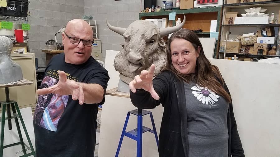 Hollywood FX artist shares skills, insights with students in St. Anthony