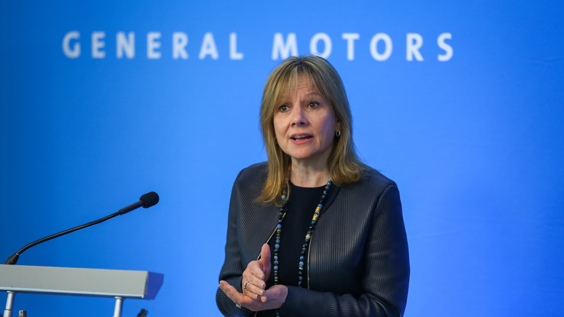General Motors is handling production issues on a ‘weekly basis,’ CEO Mary Barra says