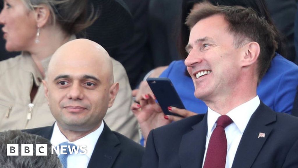 Ex-health secretaries Sajid Javid and Jeremy Hunt join Tory leadership race