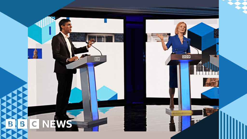 Tory leadership debate: Five key moments from Truss-Sunak clash