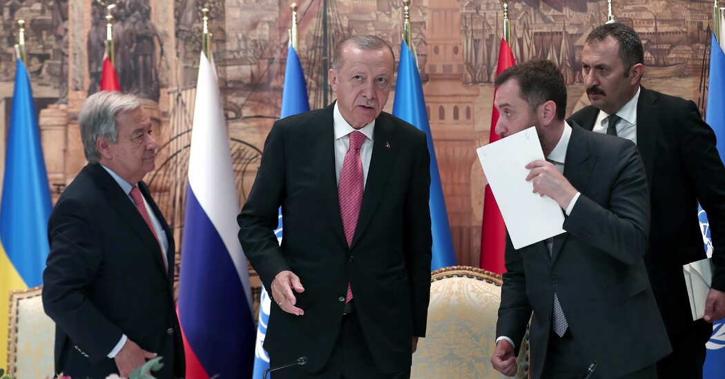 Erdogan Remains a Headache for Biden, Even After Ukraine Deal Help