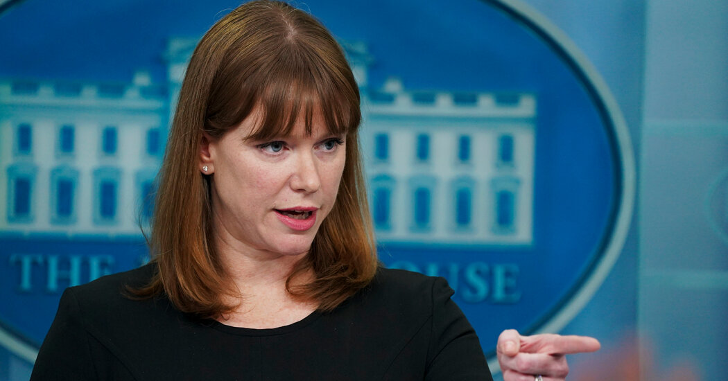 Kate Bedingfield, White House Communications Director, Decides to Stay at White House