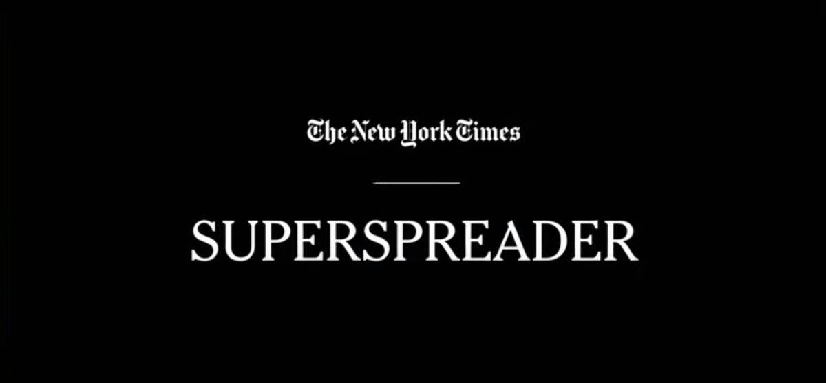 FX Sets the Next Documentary Film From The New York Times Presents Superspreader