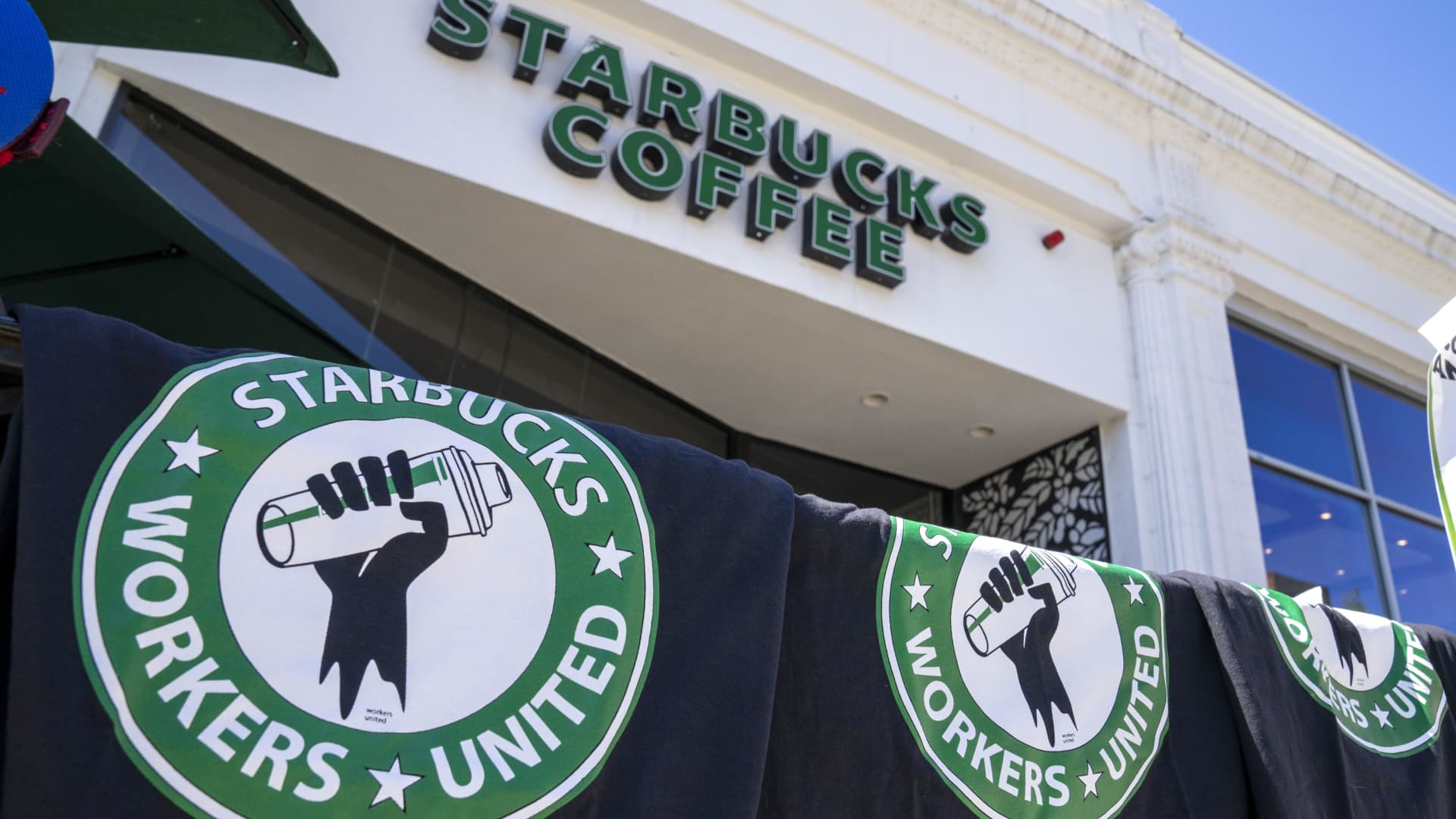 Starbucks union asks coffee giant to extend pay hikes, benefits to unionized stores