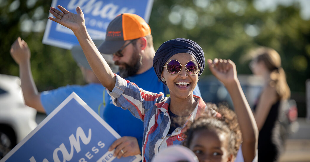 Policing Divide Hurt Rep. Ilhan Omar, Who Edged Out a Narrow Primary Win