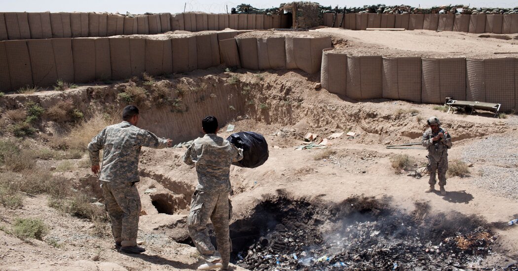 What Are Burn Pits, and How Did They Harm U.S. Troops?