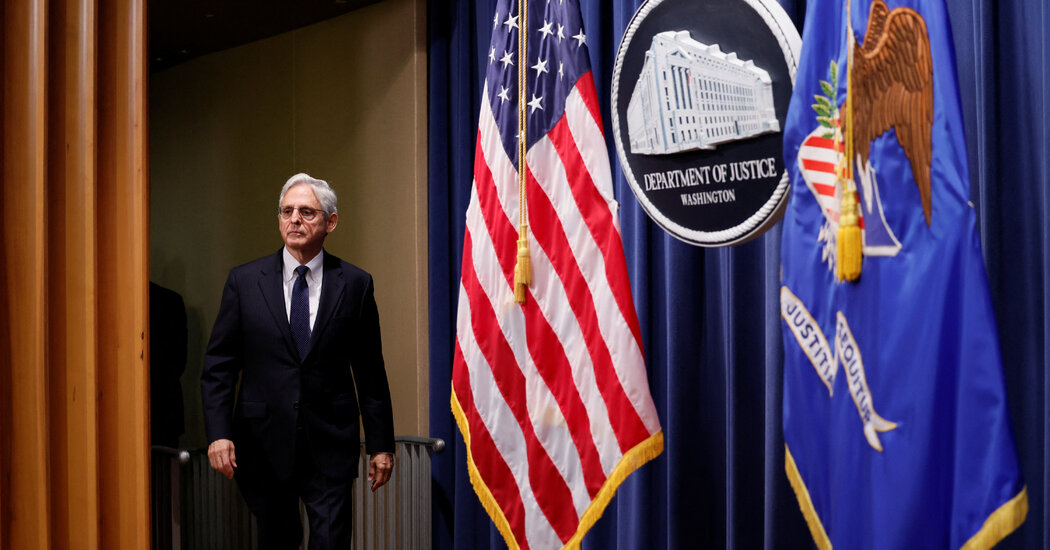 Read the full transcript of Merrick Garland’s comments on the F.B.I. search of Trump’s home.