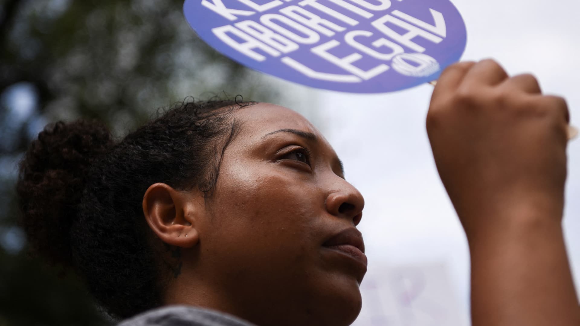 Abortion-rights protest spurred by Supreme Court ruling in Dobbs