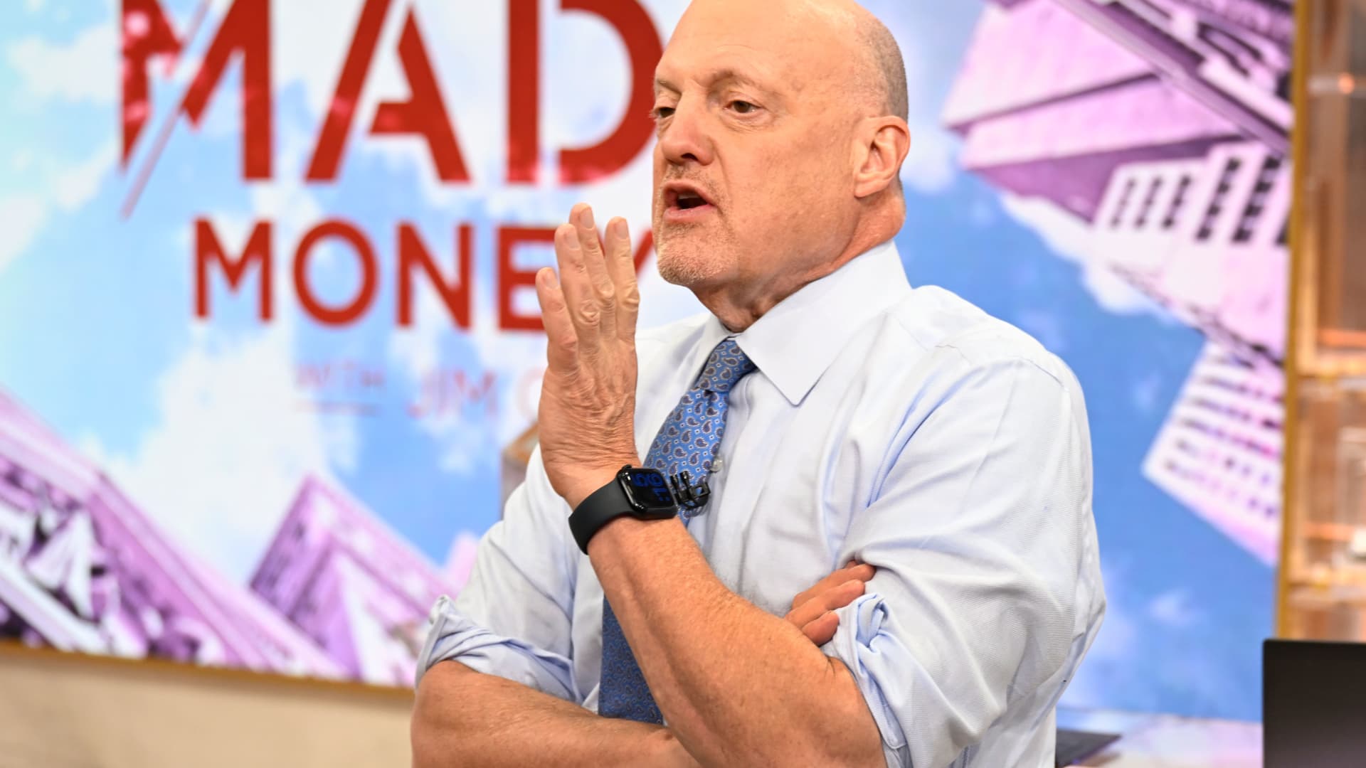 Jim Cramer wasn’t selling stocks in Tuesday’s wreckage. Here’s why