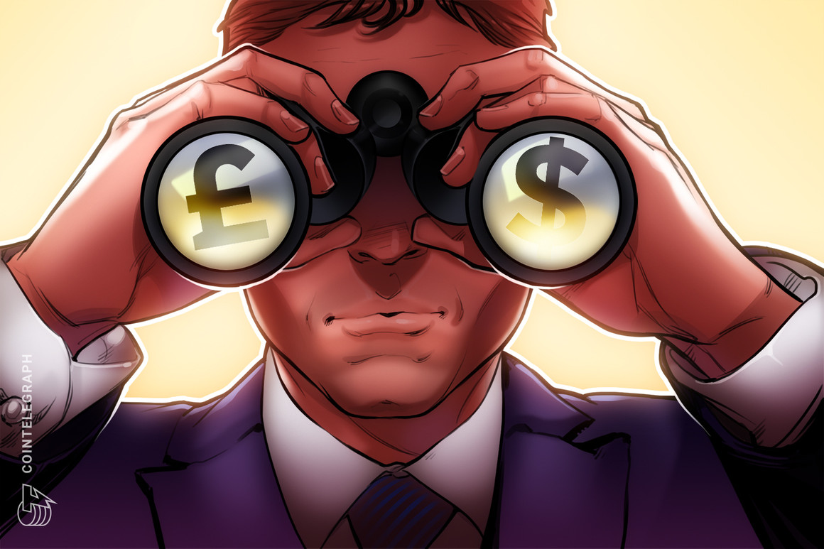 Bitcoin, British Pound trading volume soars 1150% as UK’s currency risks dollar parity