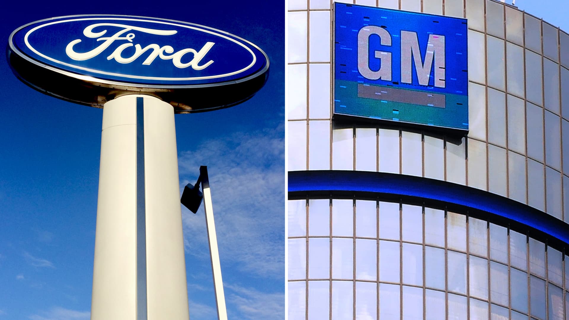GM, Ford shares tumble after UBS downgrades cite weakening demand