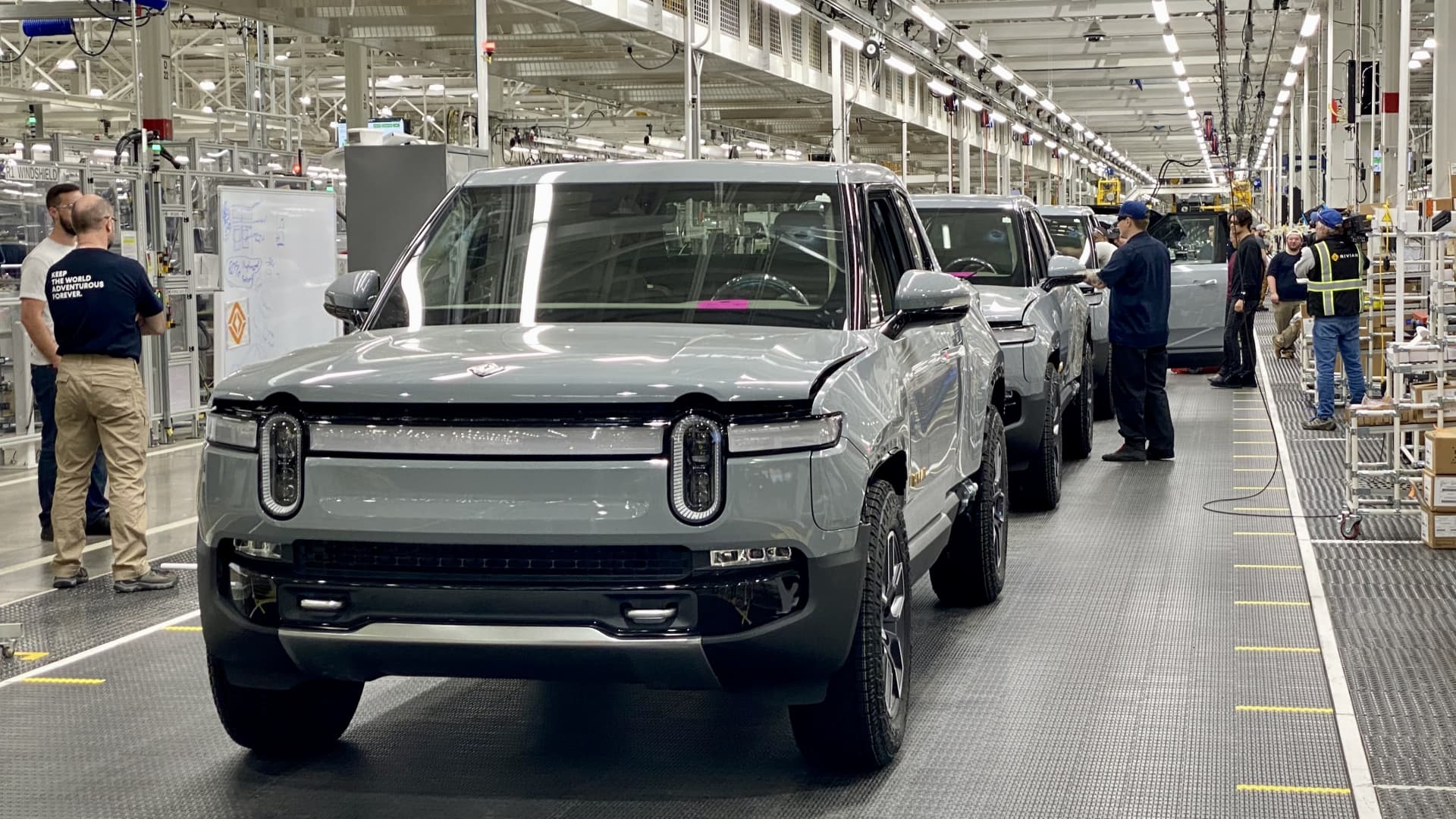 Rivian shares slumped after the company announced a big recall
