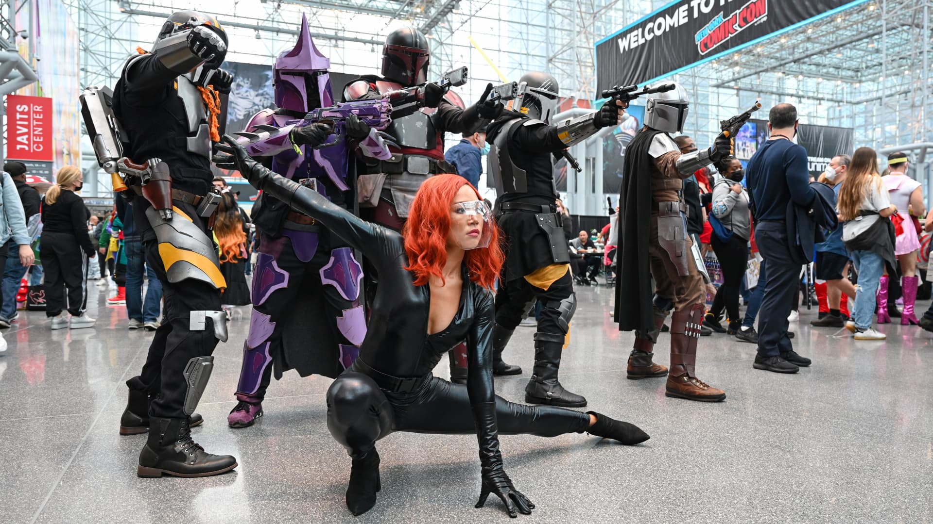 Marvel, DC fans flock to Javits Center