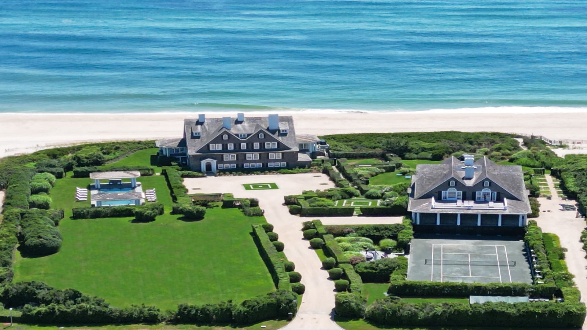 Hamptons La Dune mansion once listed for $150 million sells at auction