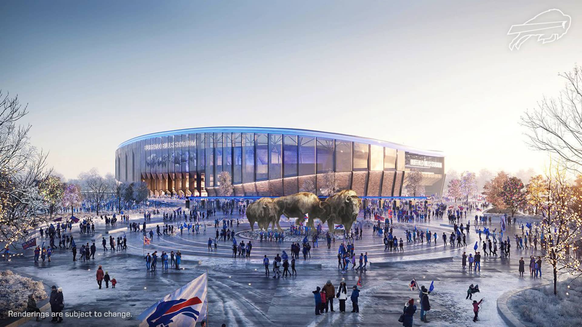 Buffalo Bills unveil first design images of their new $1.4 billion stadium