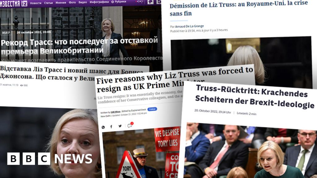 Truss resignation: Global media ask what’s happened to Britain