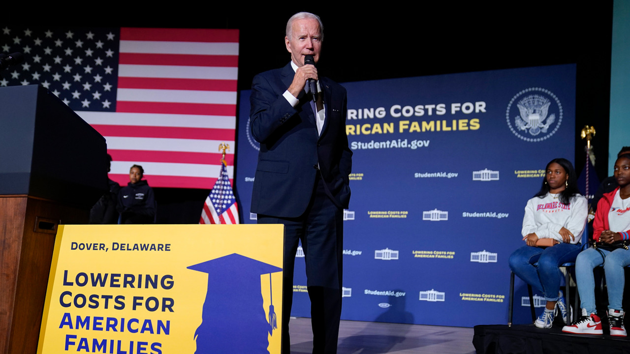 Biden: About 22M applied for student debt relief
