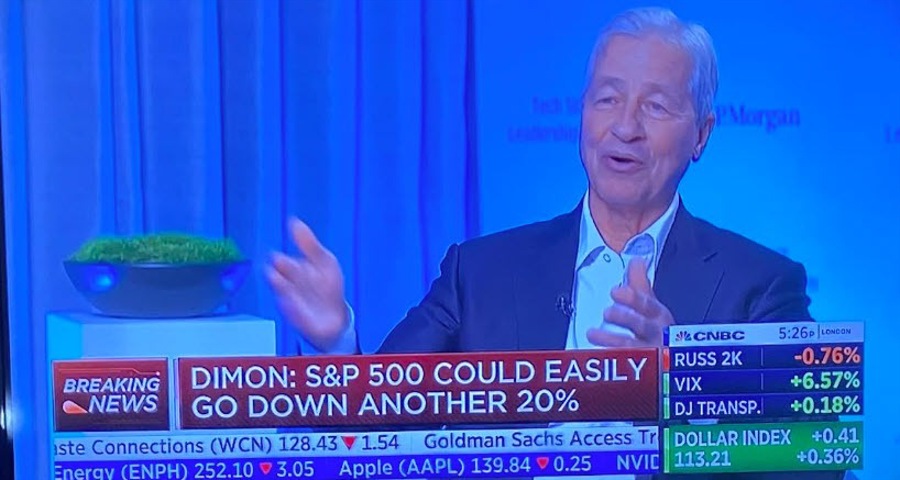 JPM Dimon: US recession likely 6-9 months from now – ForexLive