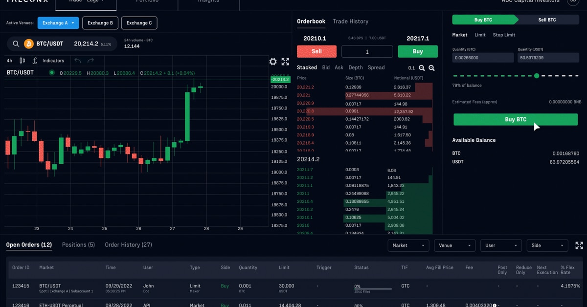 Crypto Trading Firm FalconX Debuts Risk Management Platform for Institutional Clients