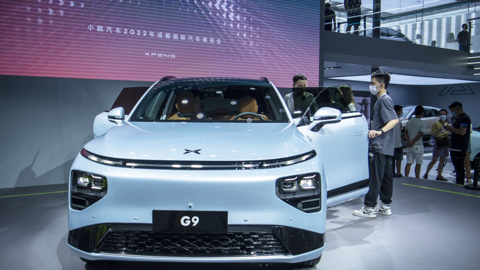 Xpeng electric car deliveries drop in October to half of Nio’s