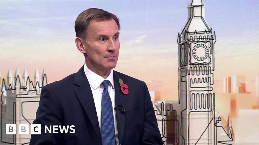 Everyone will pay more tax – Chancellor Jeremy Hunt