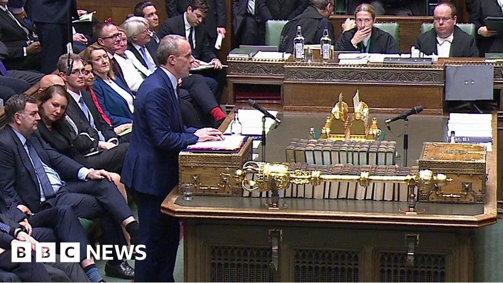 PMQs: Dominic Raab v Angela Rayner in full