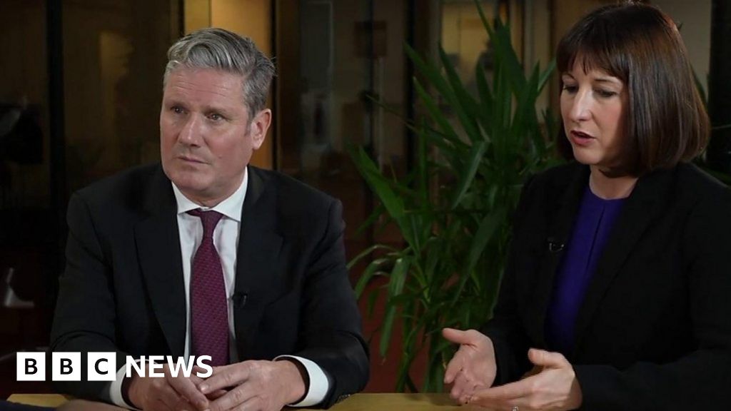 Keir Starmer and Rachel Reeves on whether they would accept government economic plans