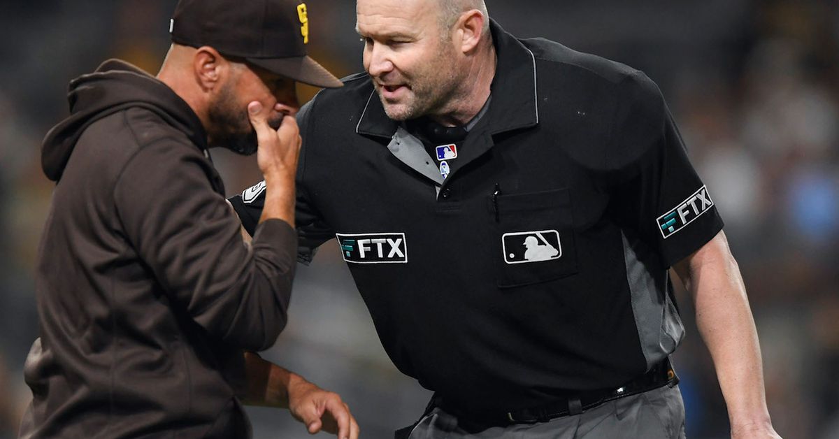 MLB Commissioner: It’s a “Pretty Good Bet” FTX Patches Won’t Be on Umpires Next Season