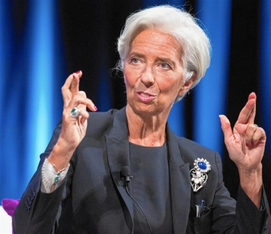 Comments from Lagarde coming up