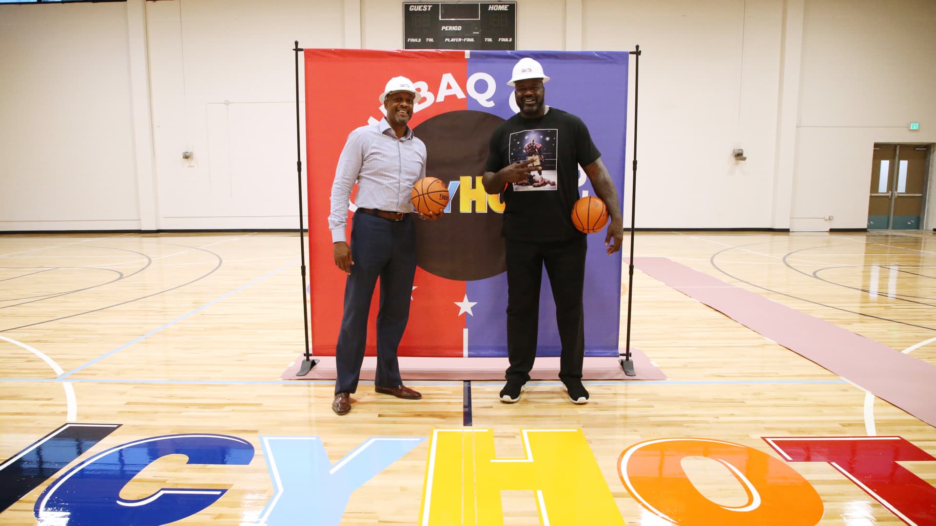 Shaq and Alonzo Mourning talk charity, NBA basketball and pickleball