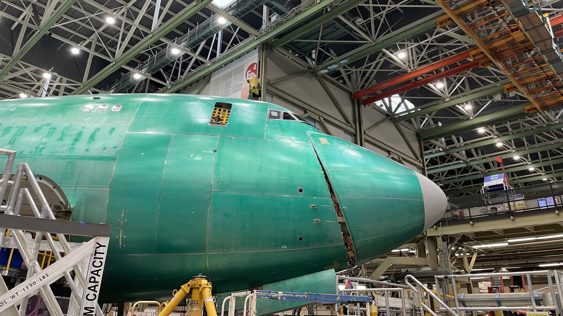 Boeing airplane deliveries picked up in November