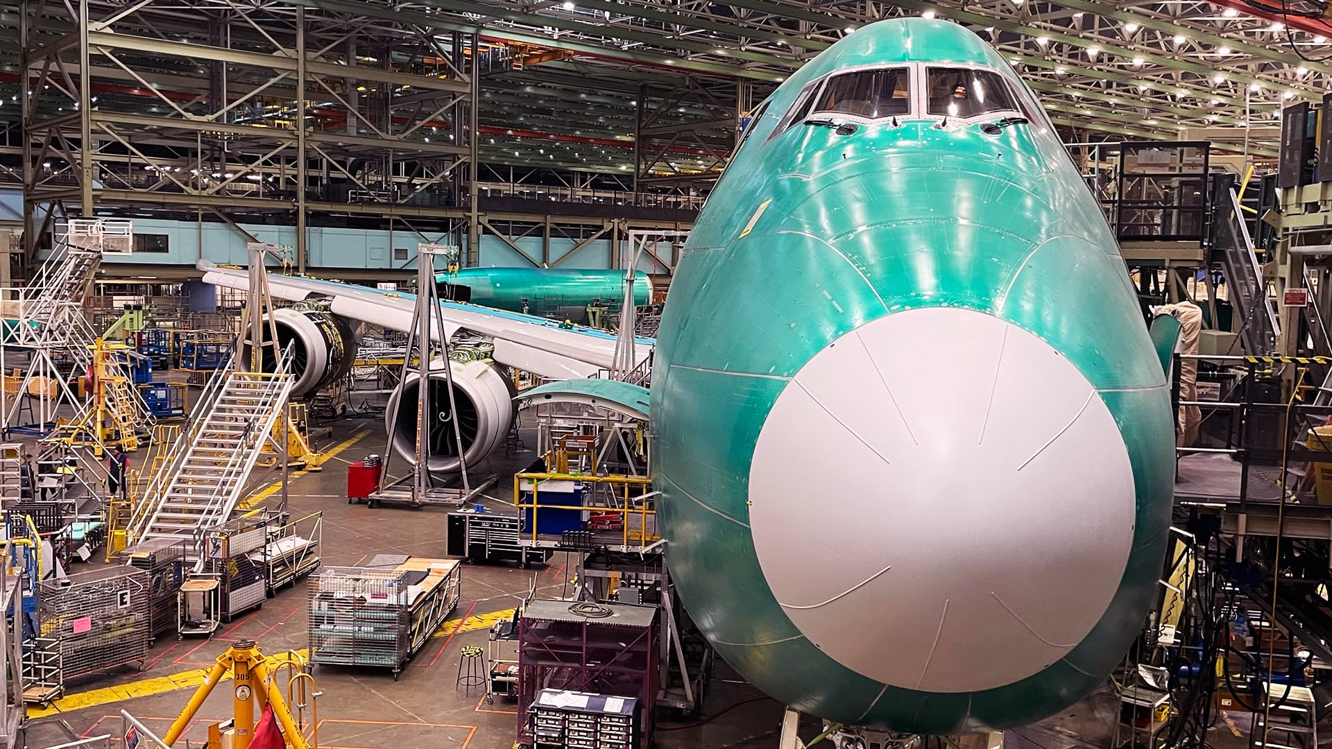 Boeing’s last 747 rolls out of factory after a more than 50-year production run