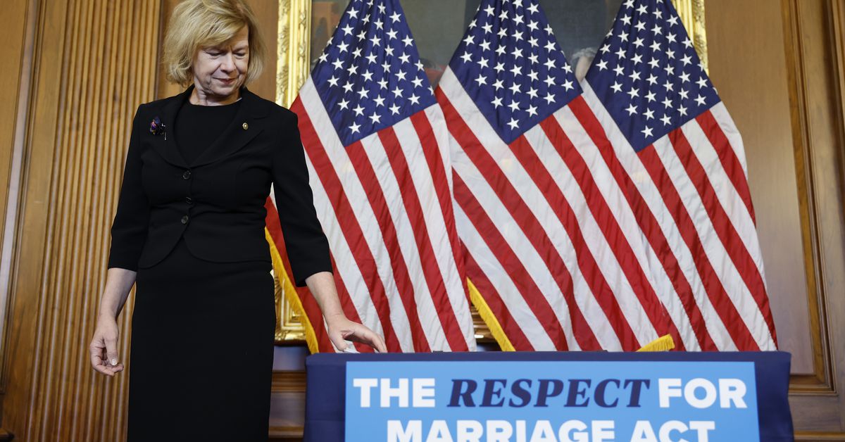 Sen. Tammy Baldwin reflects on why the Respect for Marriage Act is necessary
