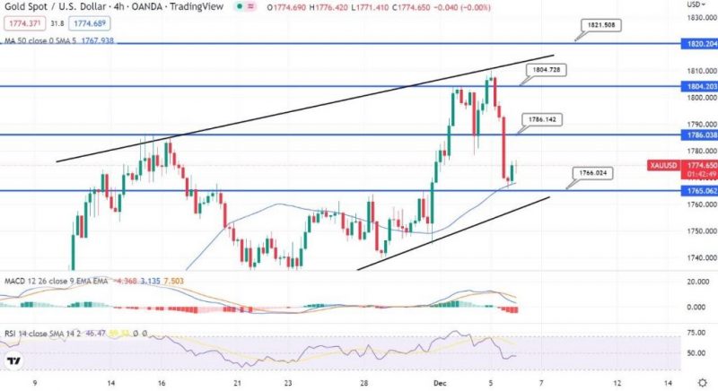 Gold Gains Support at $1,765 – Brace for a Buying Position!