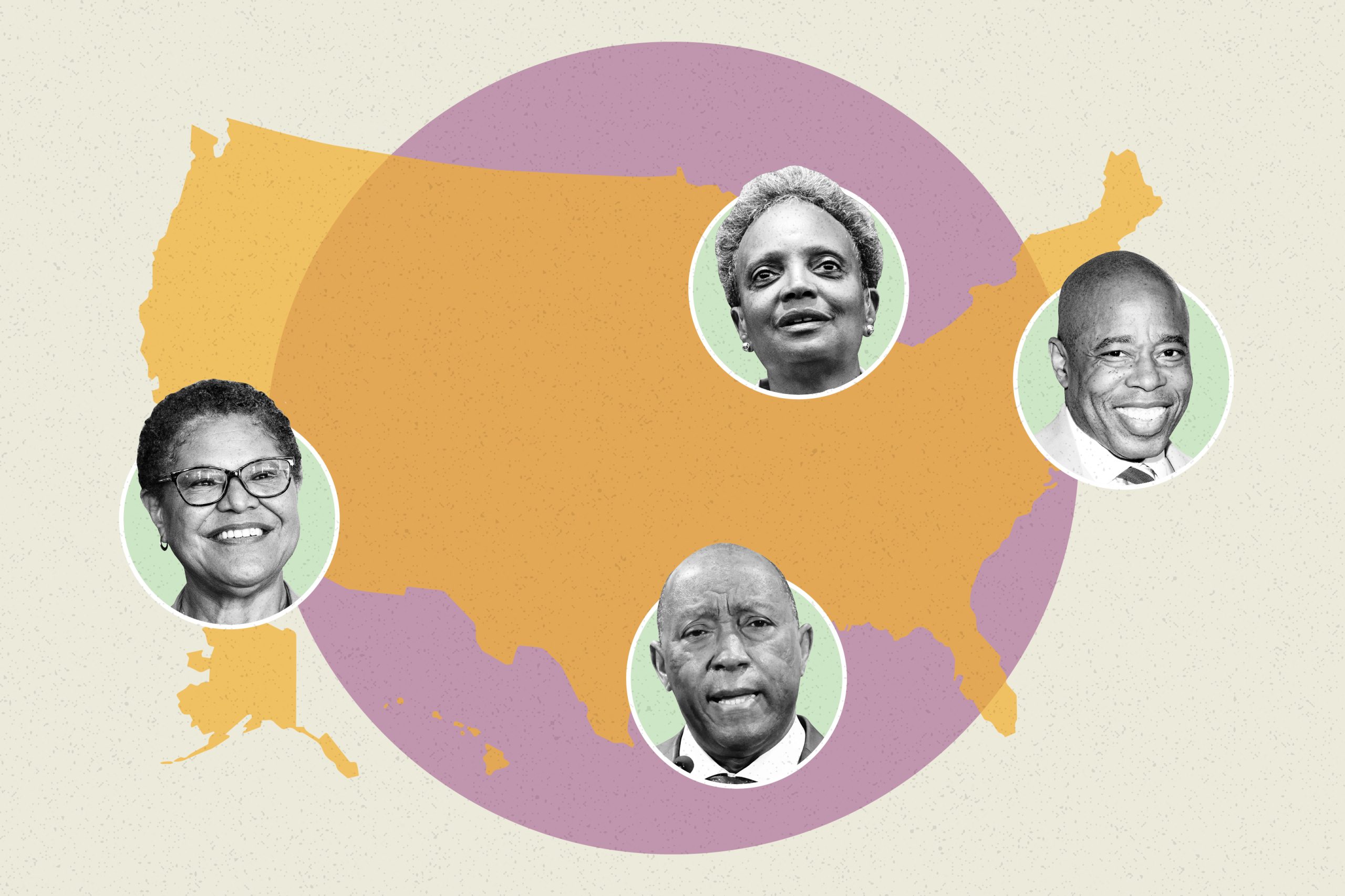 Black mayors are leading the nation’s biggest cities for the first time